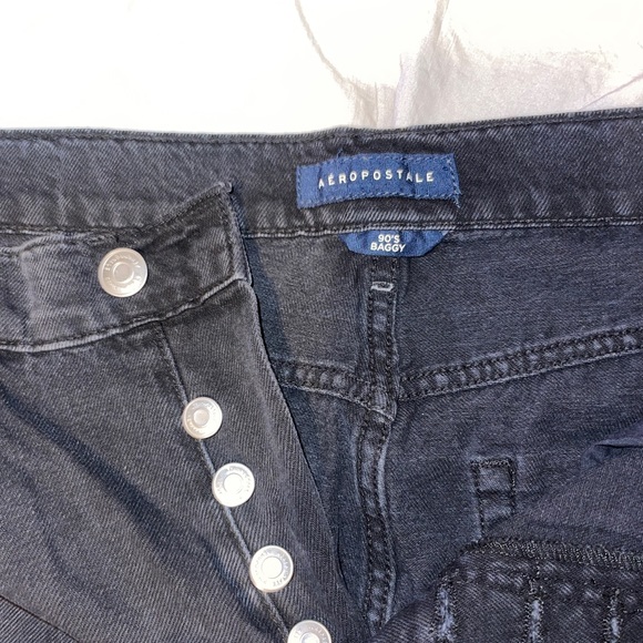 Aeropostale 90s baggy black jeans - Picture 3 of 4